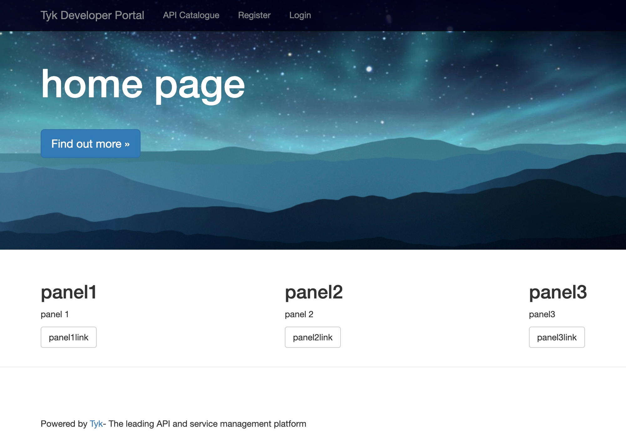 Portal Menu